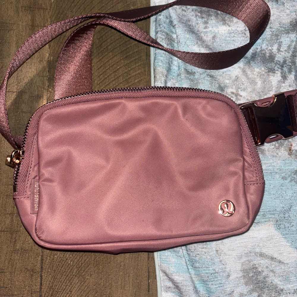 Lululemon Athletica Mauve Crossbody Bag